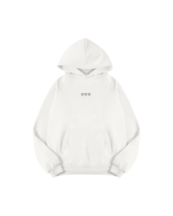 Sudadera WHITE HEART