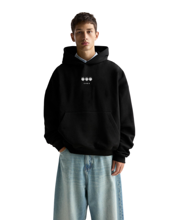 Sudadera BLACK HEART - Imagen 4