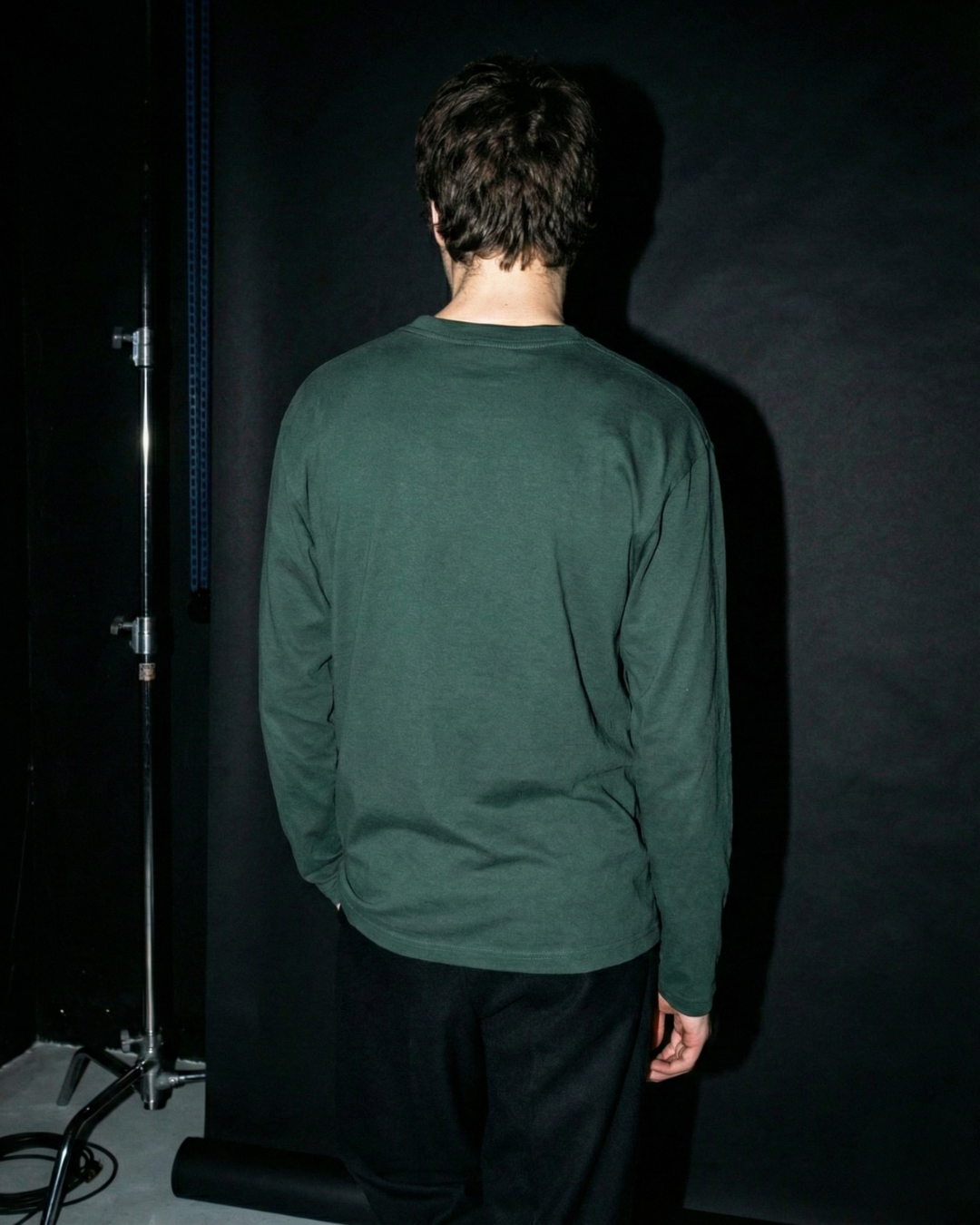 Camiseta manga larga Star on fire - Green - Imagen 3